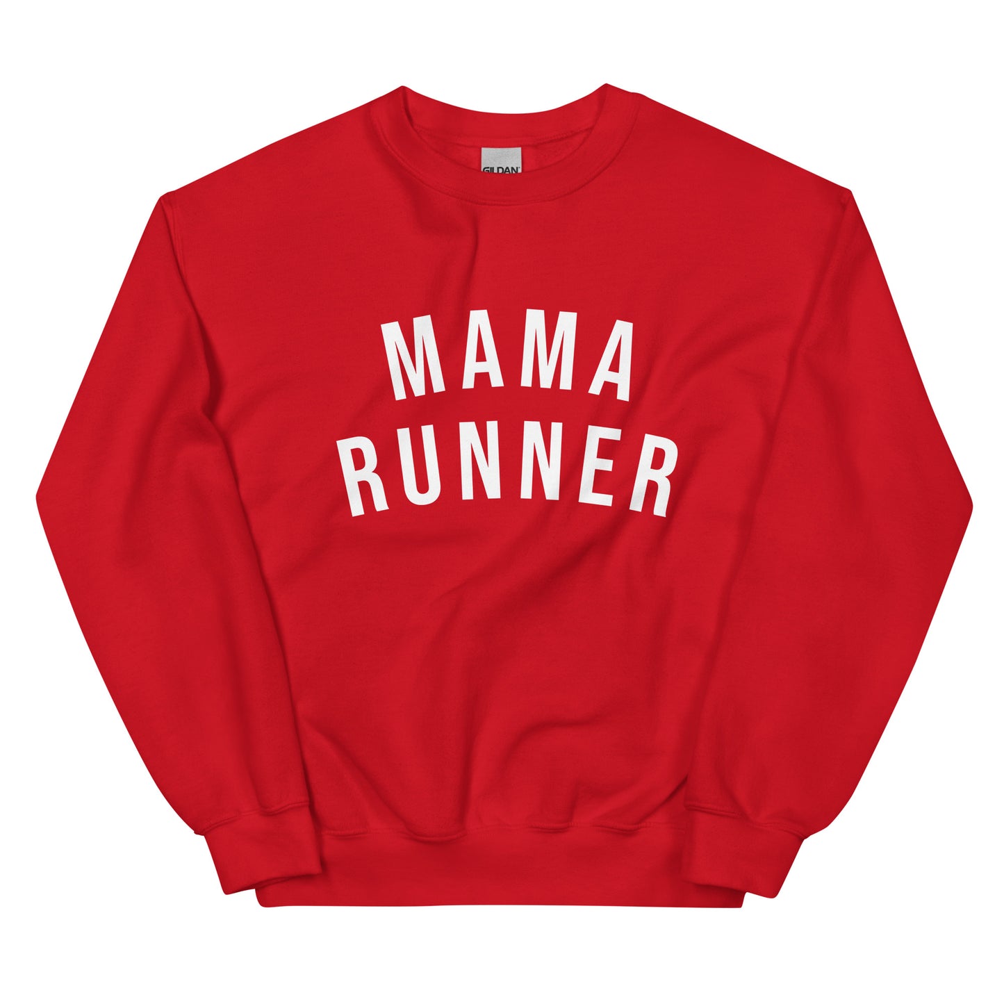 Mama Runner Sweatshirt - White Font